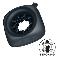 Мастурбатор Satisfyer Ring Stroker, 12 режимов вибрации, универсальный, компактный