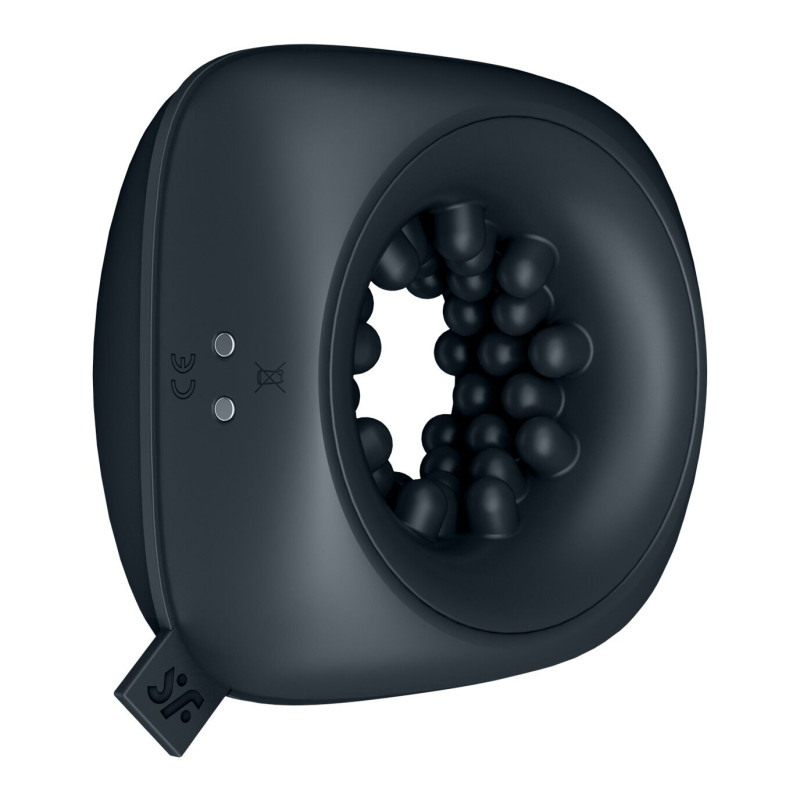 Мастурбатор Satisfyer Ring Stroker, 12 режимів вібрації, універсальний, компактний Мастурбатор Satisfyer Ring Stroker, 12 режимів вібрації, універсальний, компактний