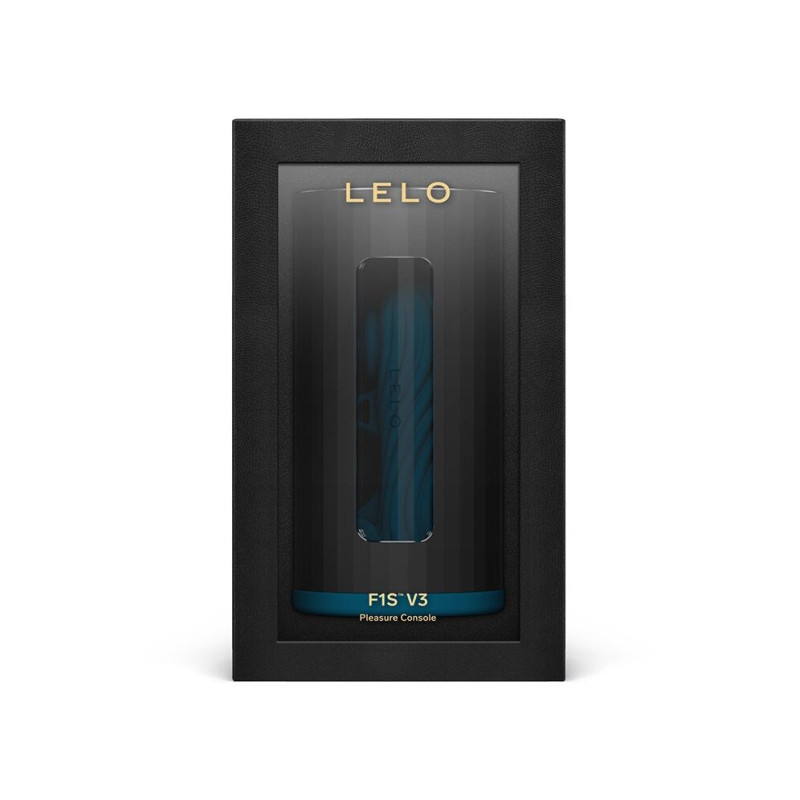 Смарт-мастурбатор LELO F1S V3 Teal, 2 мотора, 8 режимов, стимуляция звуковыми волнами