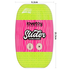 Мастурбатор LoveToy Slider DoubleLoveToyEnded Masturbator Vagina and Anus Flesh