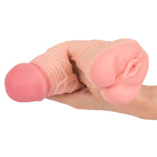 Насадка+мастурбатор Nature Skin 2in1 Extension+Masturbator (+8 см)