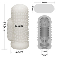 Мастурбатор LoveToy Knights Ring Vibrating Dual Purpose SleeveLoveToyDrip