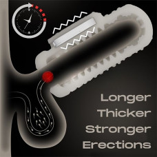 Мастурбатор LoveToy Knights Ring Vibrating Dual Purpose SleeveLoveToyDrip