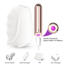 Вакуумный стимулятор B - Series Joy Master White