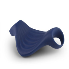 Мастурбатор Rocks Off Palm Blue, петлі для пальців, 10 режимів