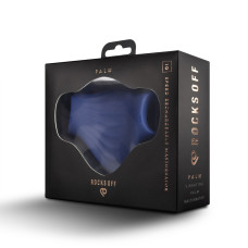 Мастурбатор Rocks Off Palm Blue, петлі для пальців, 10 режимів