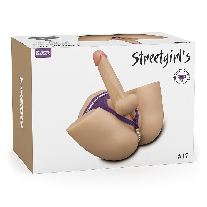 Мастурбатор LoveToy Streetgirl's #17 With Bendable Dildo