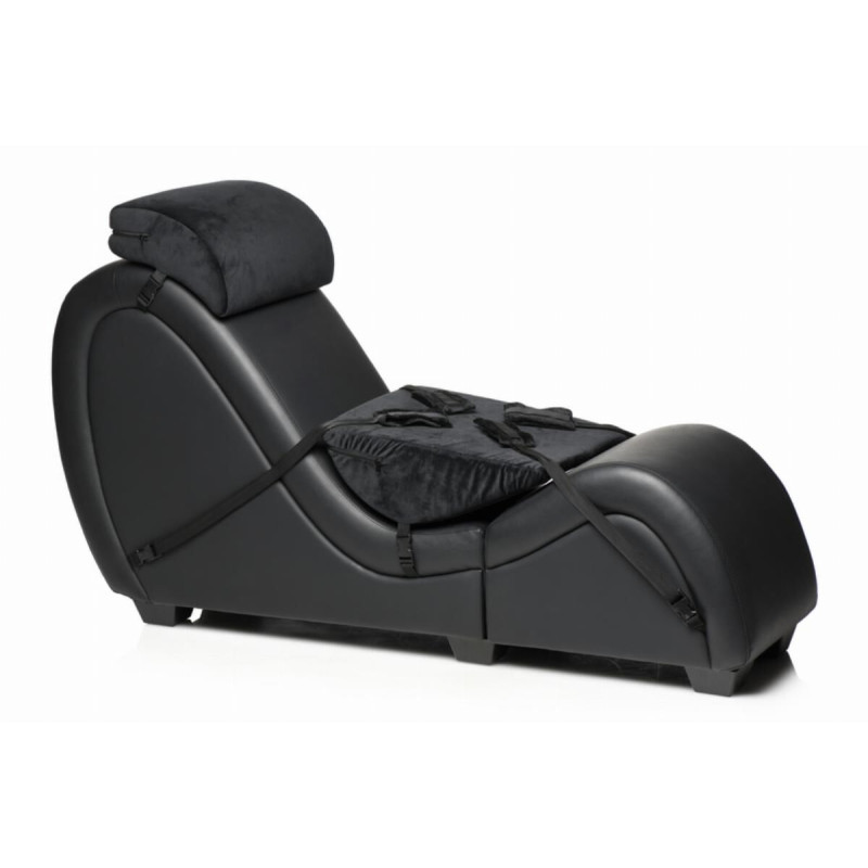 Секс-кресло с подушками Master Series Kinky Sex Lounge with Cushions - Black Секс-кресло с подушками Master Series Kinky Sex Lounge with Cushions - Black