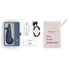 Мини-вибратор Womanizer Vibe Dark Blue, 3 авторежима + 10 уровней интенсивности