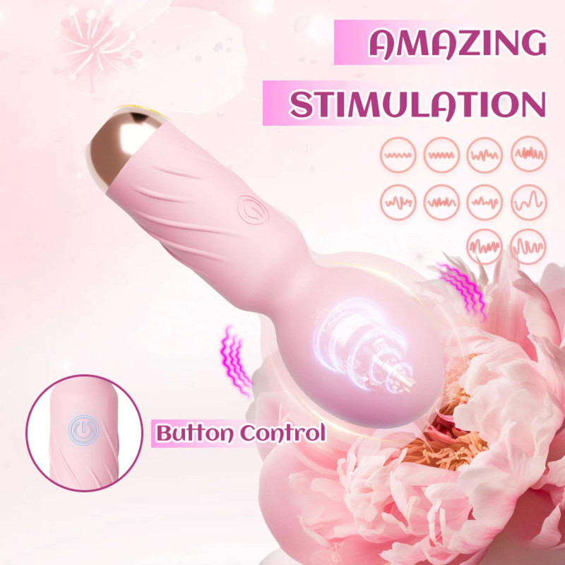 Мини вибромассажер B - Series Cute Mini Wand Pink