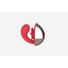 Мини-вибратор B - Series Cute Pulse Kiss Dual Stimulation