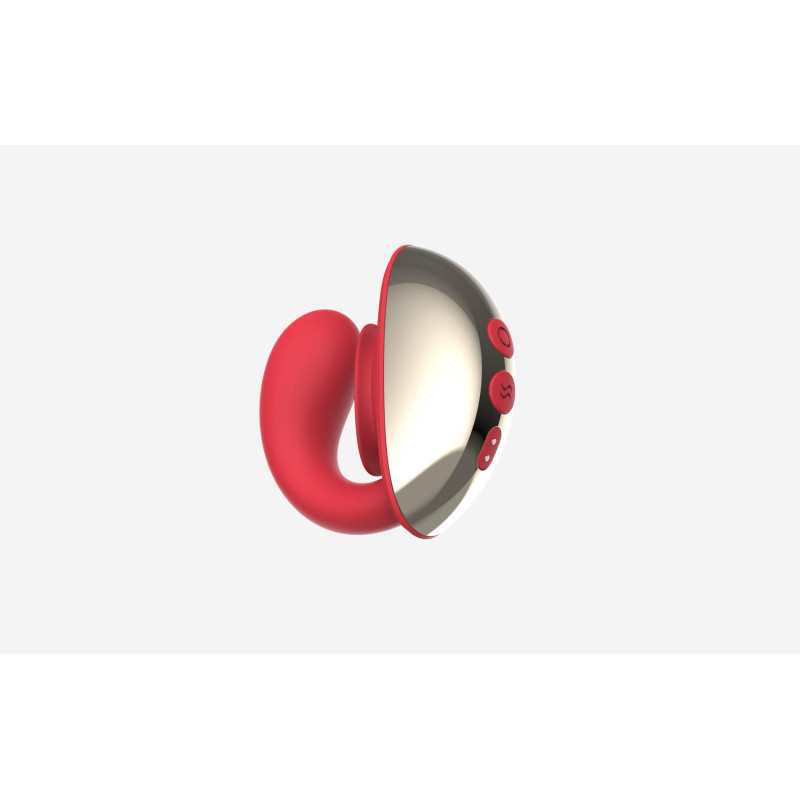Мини-вибратор B - Series Cute Pulse Kiss Dual Stimulation