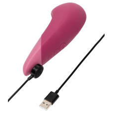 Мини-вибратор Womanizer Vibe Dusky Pink, 3 авторежима + 10 уровней интенсивности