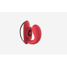 Мини-вибратор B - Series Cute Pulse Kiss Dual Stimulation