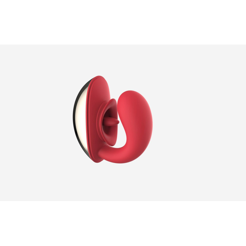 Мини-вибратор B - Series Cute Pulse Kiss Dual Stimulation