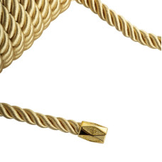 Веревка для шибари LOCKINK SEVANDA Shibari Pratice Rope, золотистая, 8 м, нейлон+хлопок
