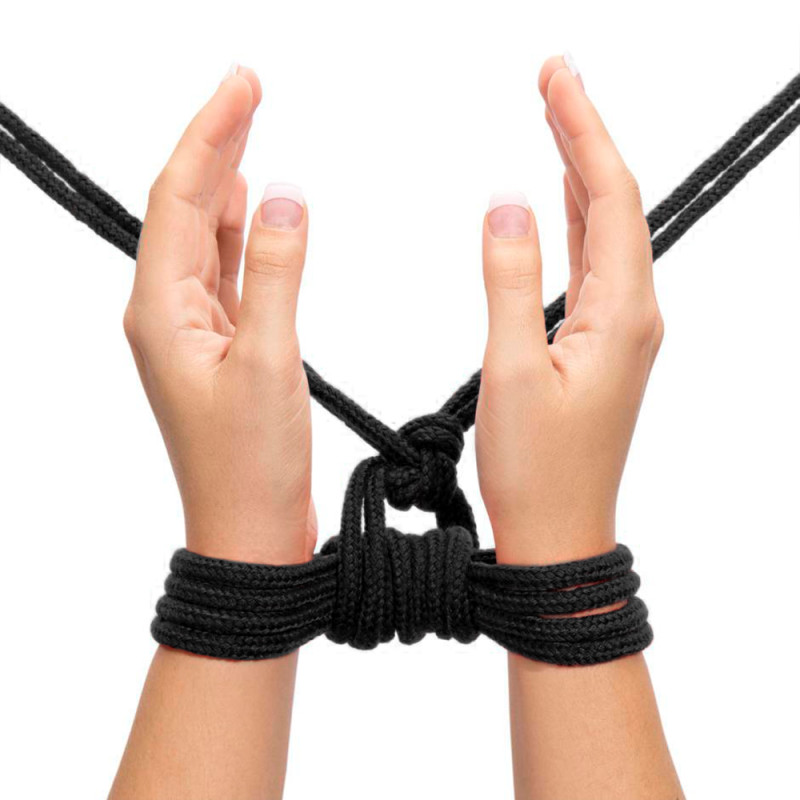 Веревка LoveToy Fetish Bondage Rope Black, 10 м