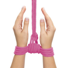 Веревка LoveToy Fetish Bondage Rope Pink, 10 м