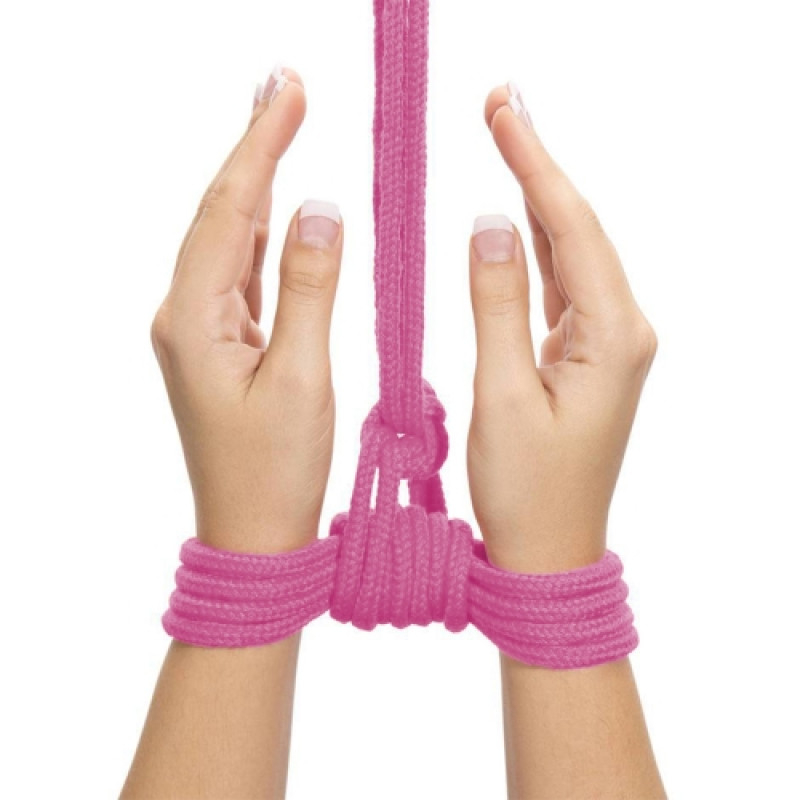 Веревка LoveToy Fetish Bondage Rope Pink, 10 м