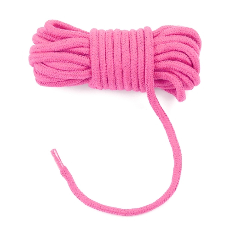 Веревка LoveToy Fetish Bondage Rope Pink, 10 м