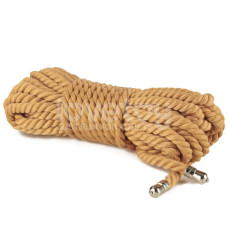 Веревка LoveToy Rebellion Reign Bondage Rope Natural, 10 м