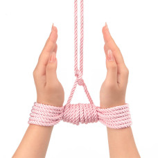 Веревка LoveToy Rebellion Reign Bondage Rope Rose, 10 м