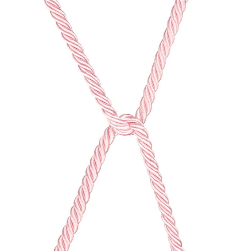 Веревка LoveToy Rebellion Reign Bondage Rope Rose, 10 м