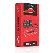 Набор БДСМ Erospace Wild Play BDSM Set 5 pcs C11