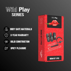 Набор БДСМ Erospace Wild Play BDSM Set 5 pcs C11