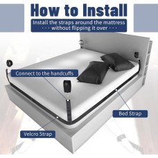 БДСМ-набір LOCKINK YEAHWOW Bed Restraint set