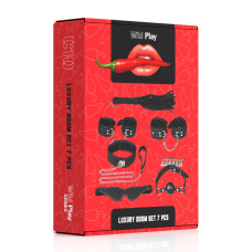 Набор БДСМ Erospace Wild Play Luxury BDSM Set 7 pcs C10