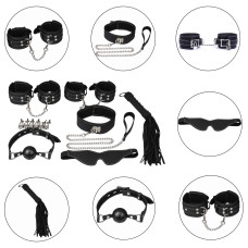 Набор БДСМ Erospace Wild Play Luxury BDSM Set 7 pcs C10