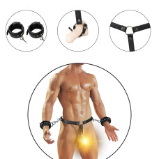 Набор БДСМ Erospace Wild Play Male Bondage Set C13