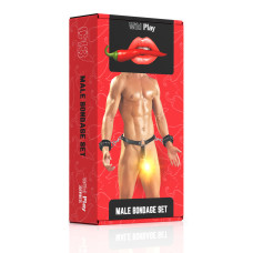 Набор БДСМ Erospace Wild Play Male Bondage Set C13
