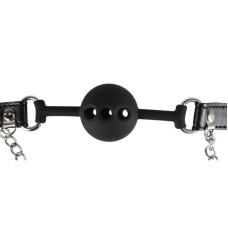 Набор БДСМ Erospace Wild Play Mouth Gag With Nipple Clamps C15