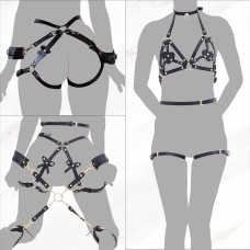 БДСМ-набір LOCKINK YEAHWOW Forced Nadu pose correction set