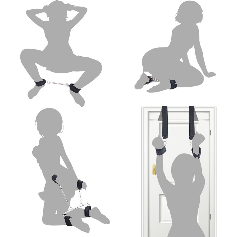 БДСМ-набір LOCKINK YEAHWOW Door Swing & Leg Spreader Bondage set