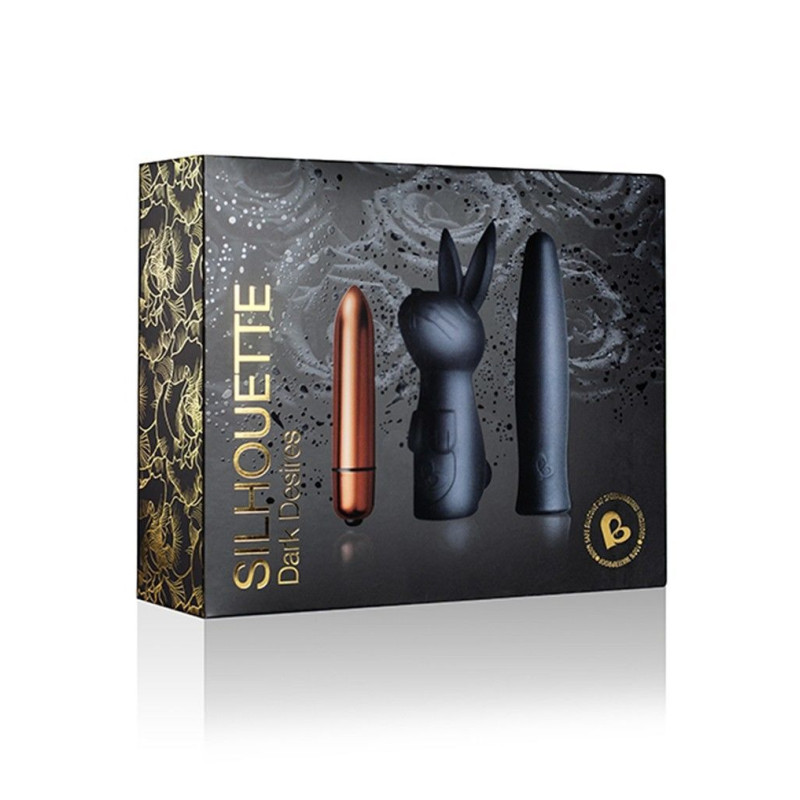Вибронабор Rocks Off Silhouette Dark Desires Вибронабор Rocks Off Silhouette Dark Desires
