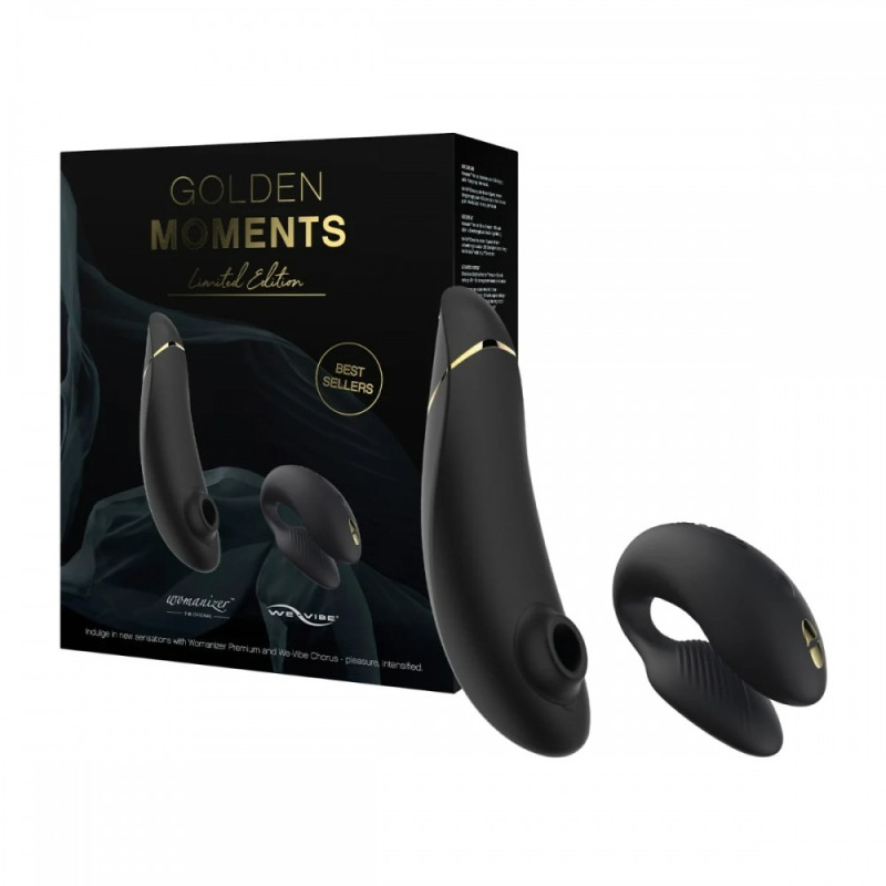 Набор игрушек Golden Moments Collection 2 Womanizer Premium 2 + We-Vibe Chorus Набор игрушек Golden Moments Collection 2 Womanizer Premium 2 + We-Vibe Chorus