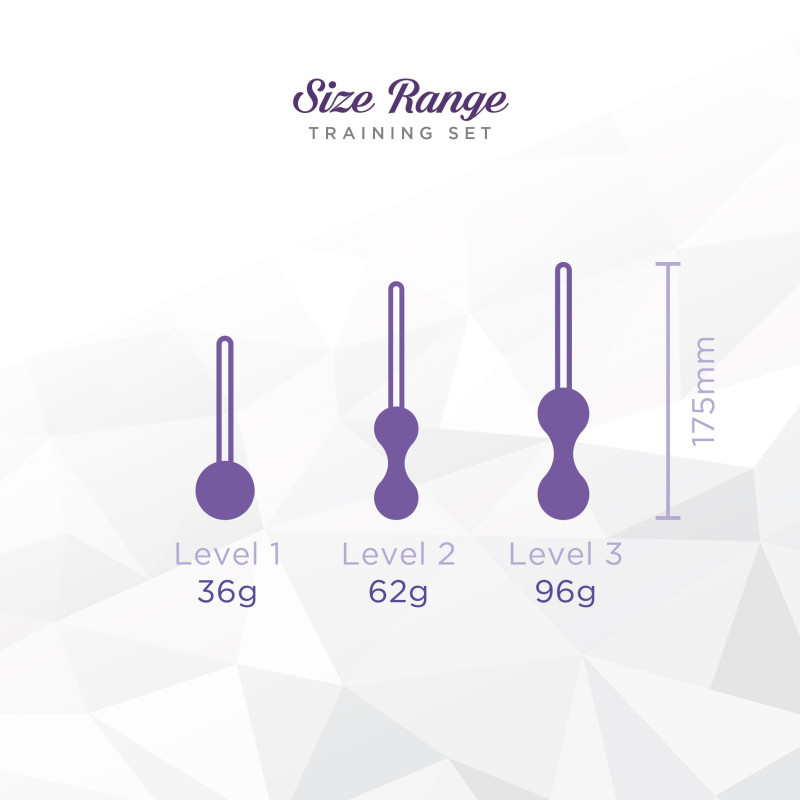 Набір вагінальних кульок Кегеля So Divine Sensual Kegel Balls Набір вагінальних кульок Кегеля So Divine Sensual Kegel Balls