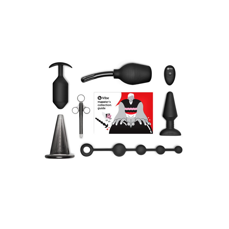Набір анальних іграшок 10 предметів B-Vibe MASSTER'S DEGREE SET Набір анальних іграшок 10 предметів B-Vibe MASSTER'S DEGREE SET