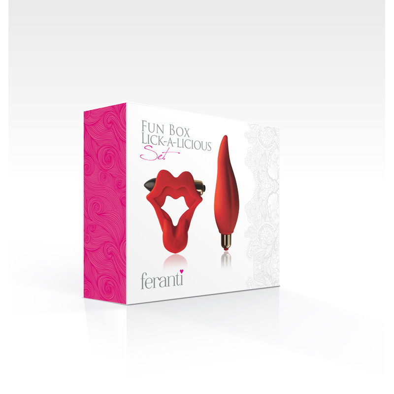 Вібронабір Rocks Off Feranti Fun Box Lick-a-Licious Вібронабір Rocks Off Feranti Fun Box Lick-a-Licious