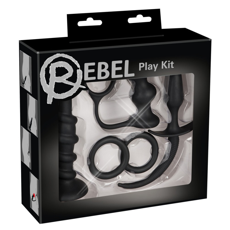 Набір іграшок Rebel Play Kit Чорний Набір іграшок Rebel Play Kit Чорний