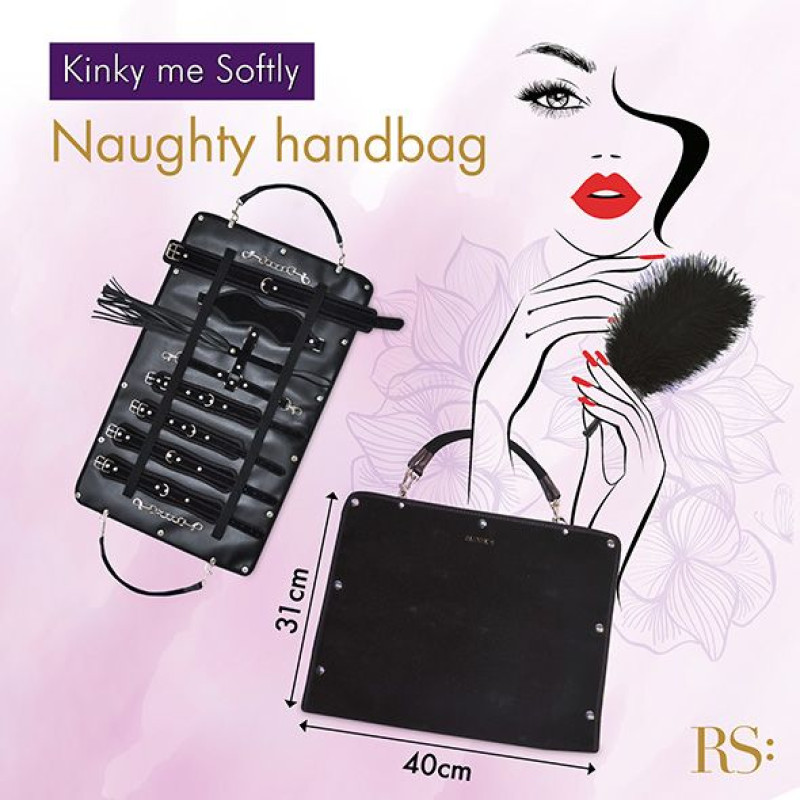 Подарунковий набір для BDSM RIANNE S - Kinky Me Softly Чорний: 8 предметів задоволення Подарунковий набір для BDSM RIANNE S - Kinky Me Softly Чорний: 8 предметів задоволення