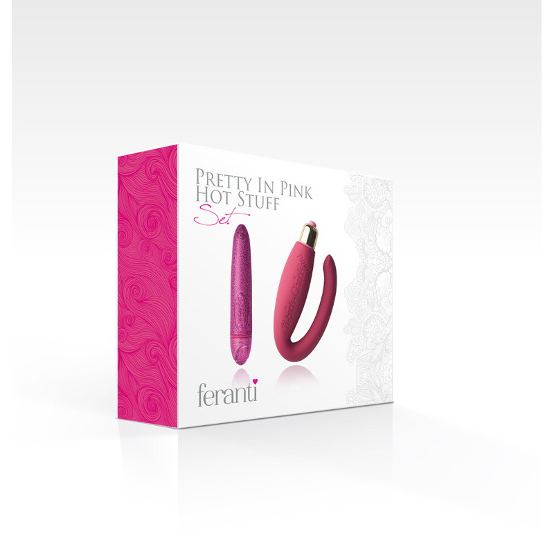 Набор вибраторов Rocks Off Feranti Pretty in Pink Набор вибраторов Rocks Off Feranti Pretty in Pink