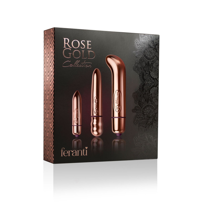 Набір вібраторів Rocks Off Rose Gold