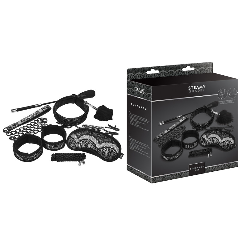 Набір БДСМ StRubber STEAMY SHADES Bondage Set Набір БДСМ StRubber STEAMY SHADES Bondage Set
