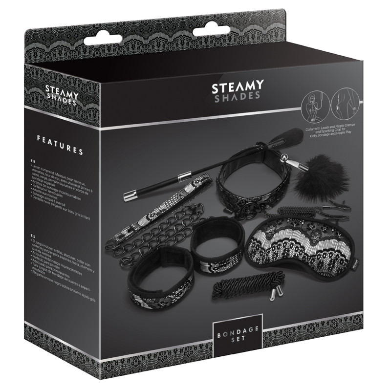 Набір БДСМ StRubber STEAMY SHADES Bondage Set Набір БДСМ StRubber STEAMY SHADES Bondage Set