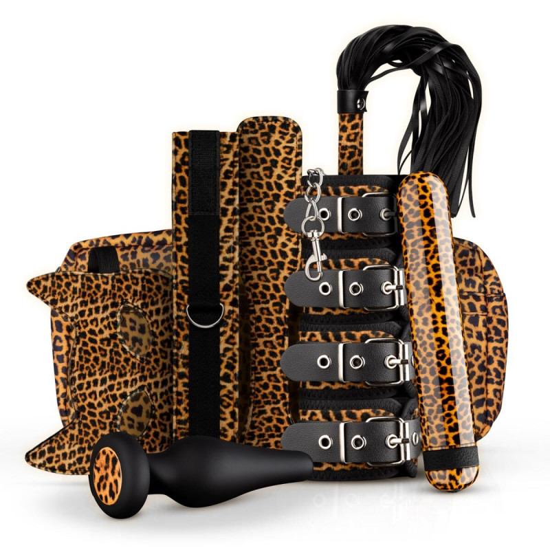 Набор BDSM аксессуаров Panthra Gato 8-piece set Набор BDSM аксессуаров Panthra Gato 8-piece set
