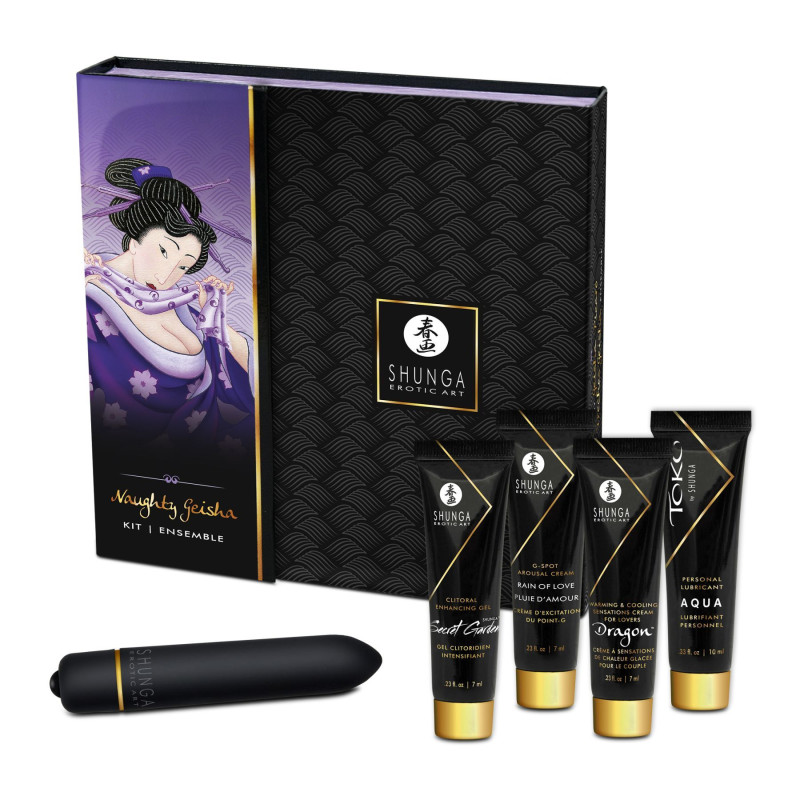 Подарочный набор Shunga NAUGHTY GEISHA: неиссякаемый источник возбуждения Подарочный набор Shunga NAUGHTY GEISHA: неиссякаемый источник возбуждения